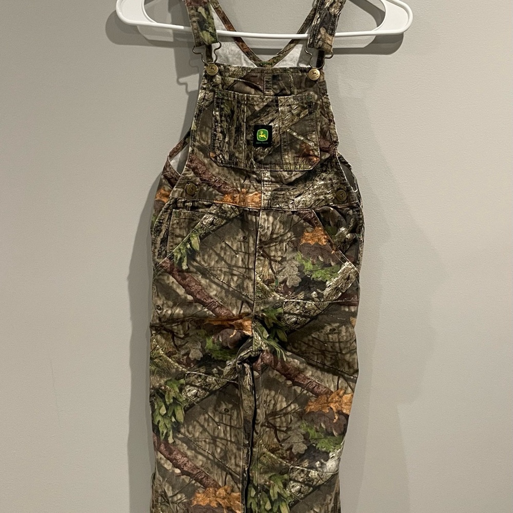 John Deere Kids Camo Overalls